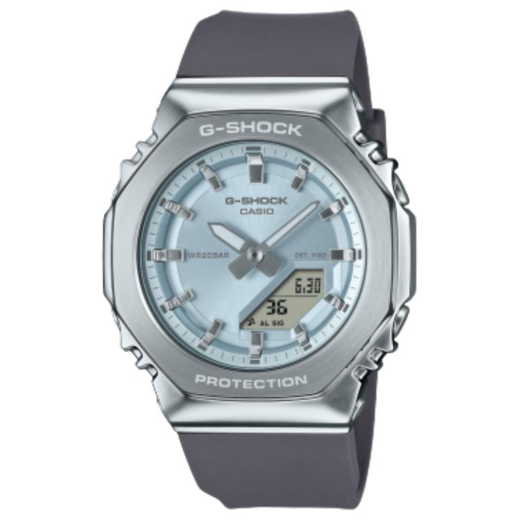 

CASIO Часы Analog Digital G Shock GM S2110 2A, Blue Dial
