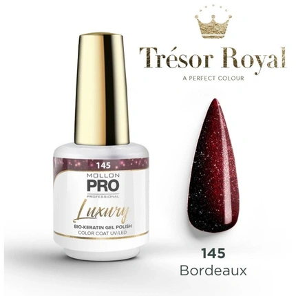 

Mol Luxury 145 - полуперманентный лак для ногтей Mollon Pro