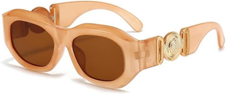 

Круглые солнцезащитные очки в маленькой оправе для мужчин и женщин, с индивидуальным дизайном, в стиле ретро, ​​с защитой от УФ-излучения (цвет «желейный чай» и «чайные хлопья») star shop, Bright Black Gray