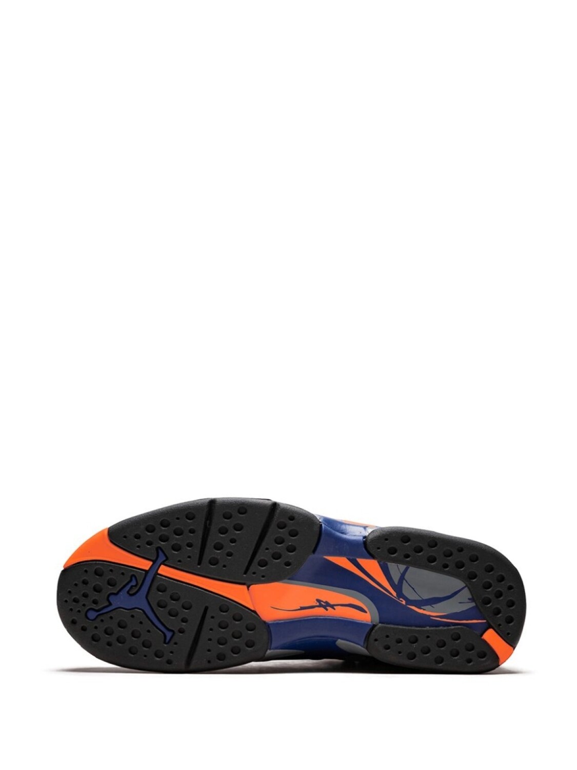 Кроссовки Jordan Air Jordan 8 Retro, черный/оранжевый — фото 4