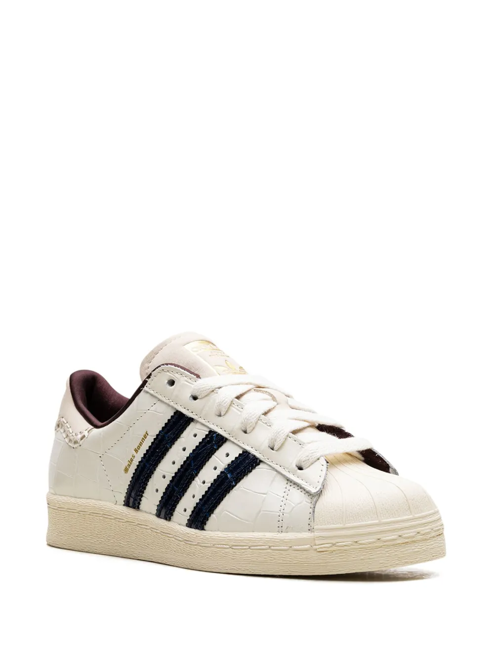 Кроссовки Superstar White Croc из коллаборации с Wales Bonner adidas, белый — фото 2