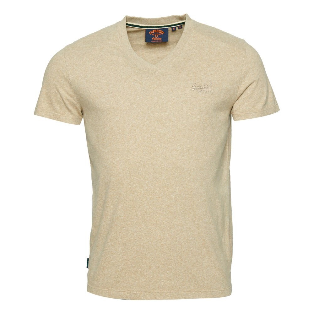 

Футболка с коротким рукавом Superdry Vintage Logo Embroidered, бежевый