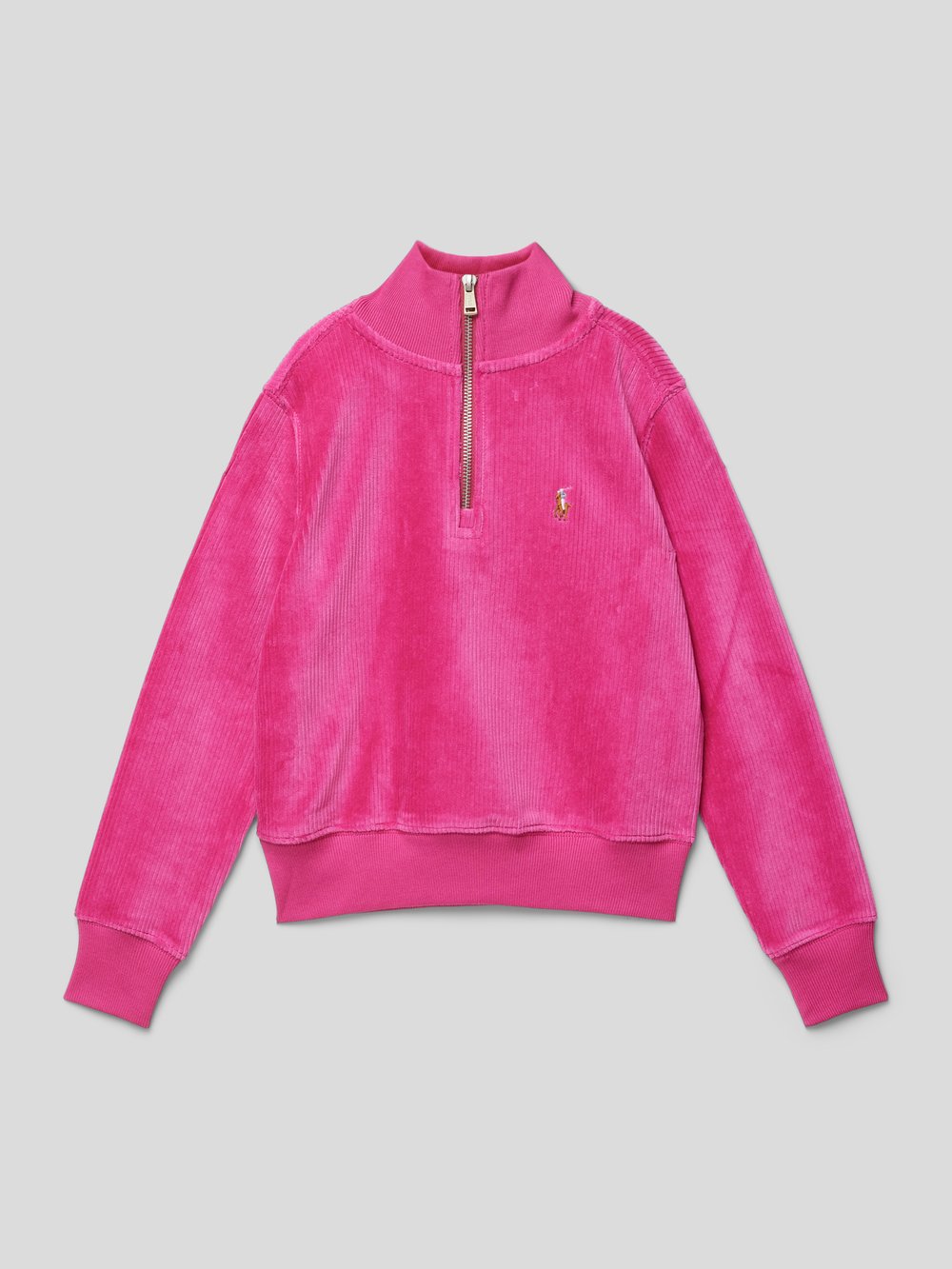 

Свитер с воротником-стойкой Polo Ralph Lauren Teens, розовый