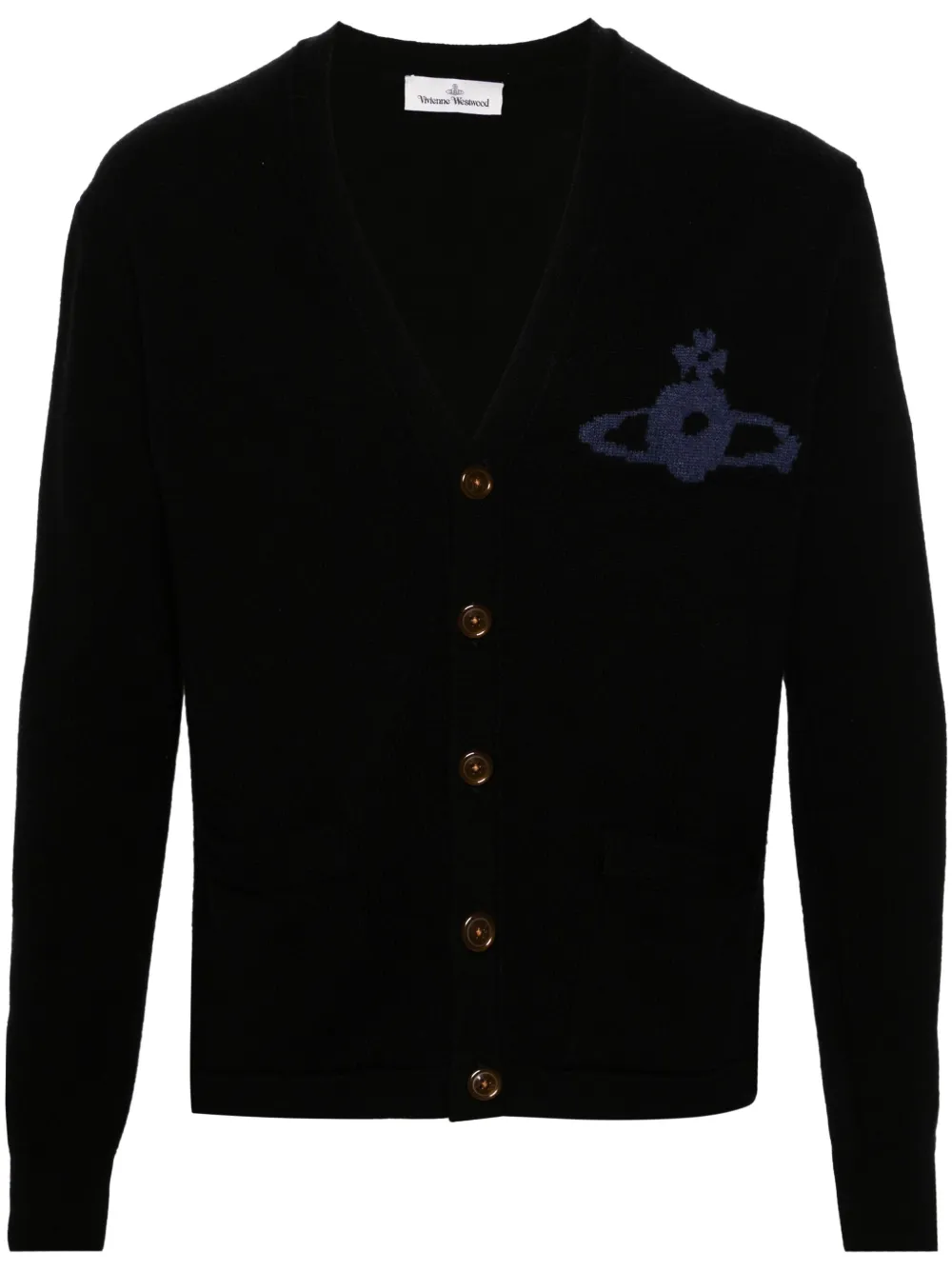 

Кардиган Alex с логотипом Orb Vivienne Westwood, черный