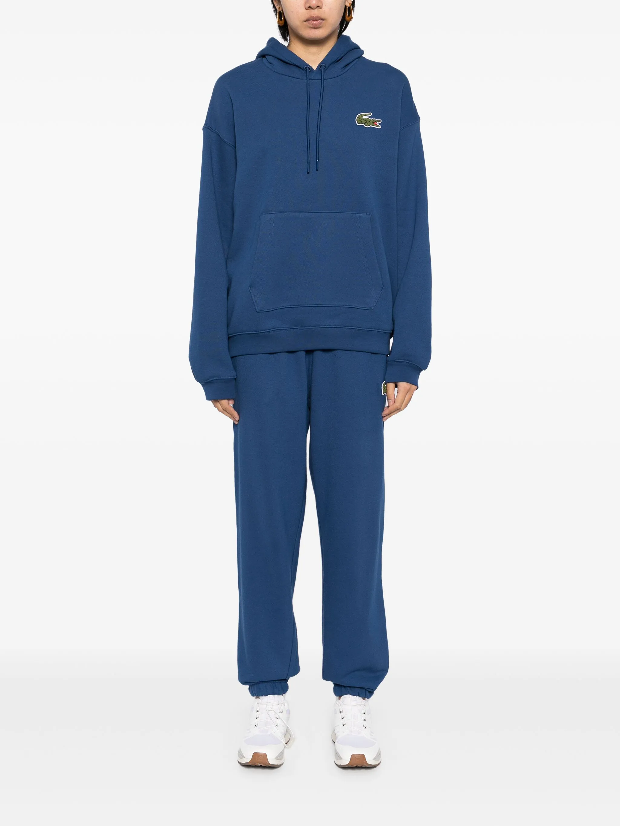 Спортивные брюки Lacoste, свободного кроя, синий — фото 2