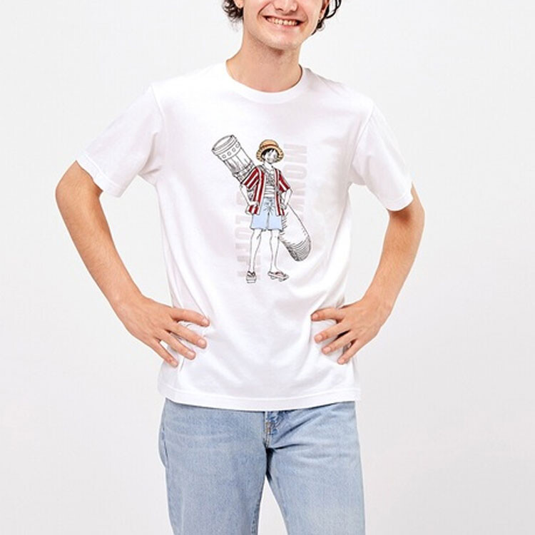Футболка мужская белая Uniqlo, белый — фото 3
