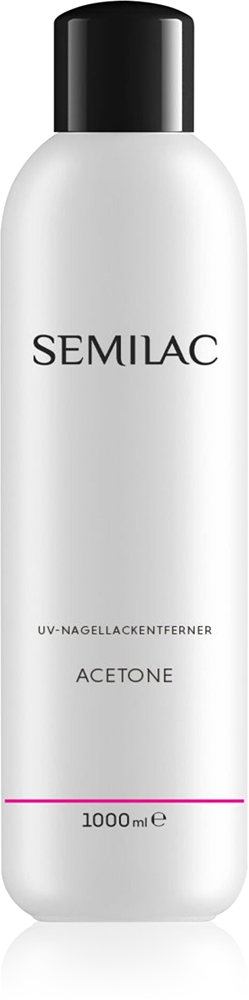 

Жидкости чистый ацетон для снятия гель-лака Semilac, 1000 мл