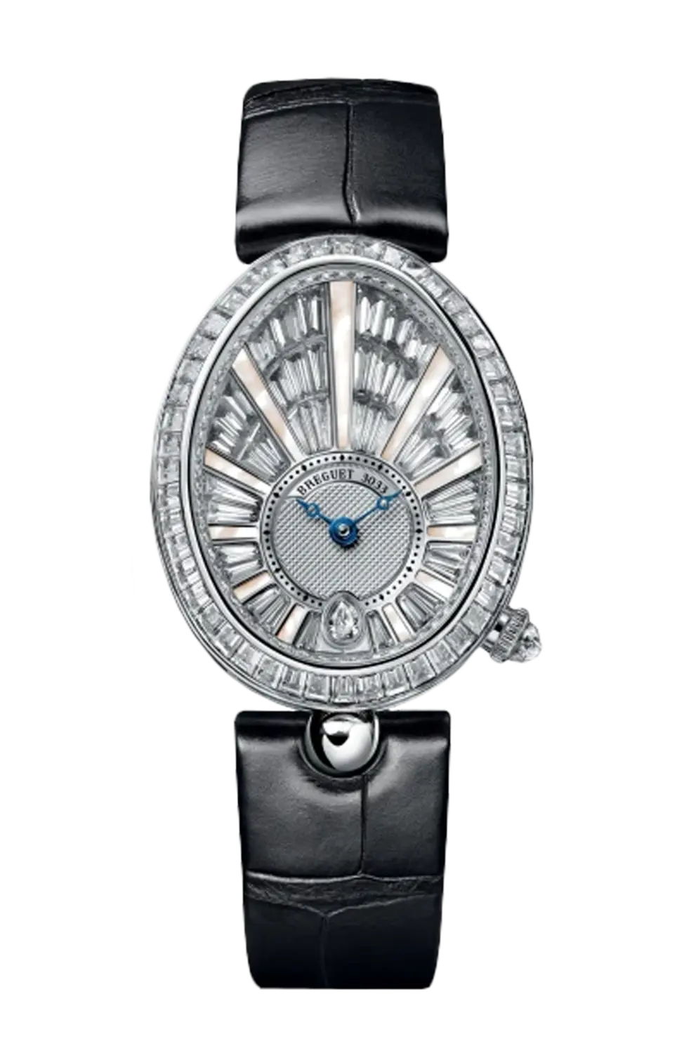 

Часы Breguet Reine de naples 8939 из белого золота с бриллиантами 38,50 х 30,45 мм
