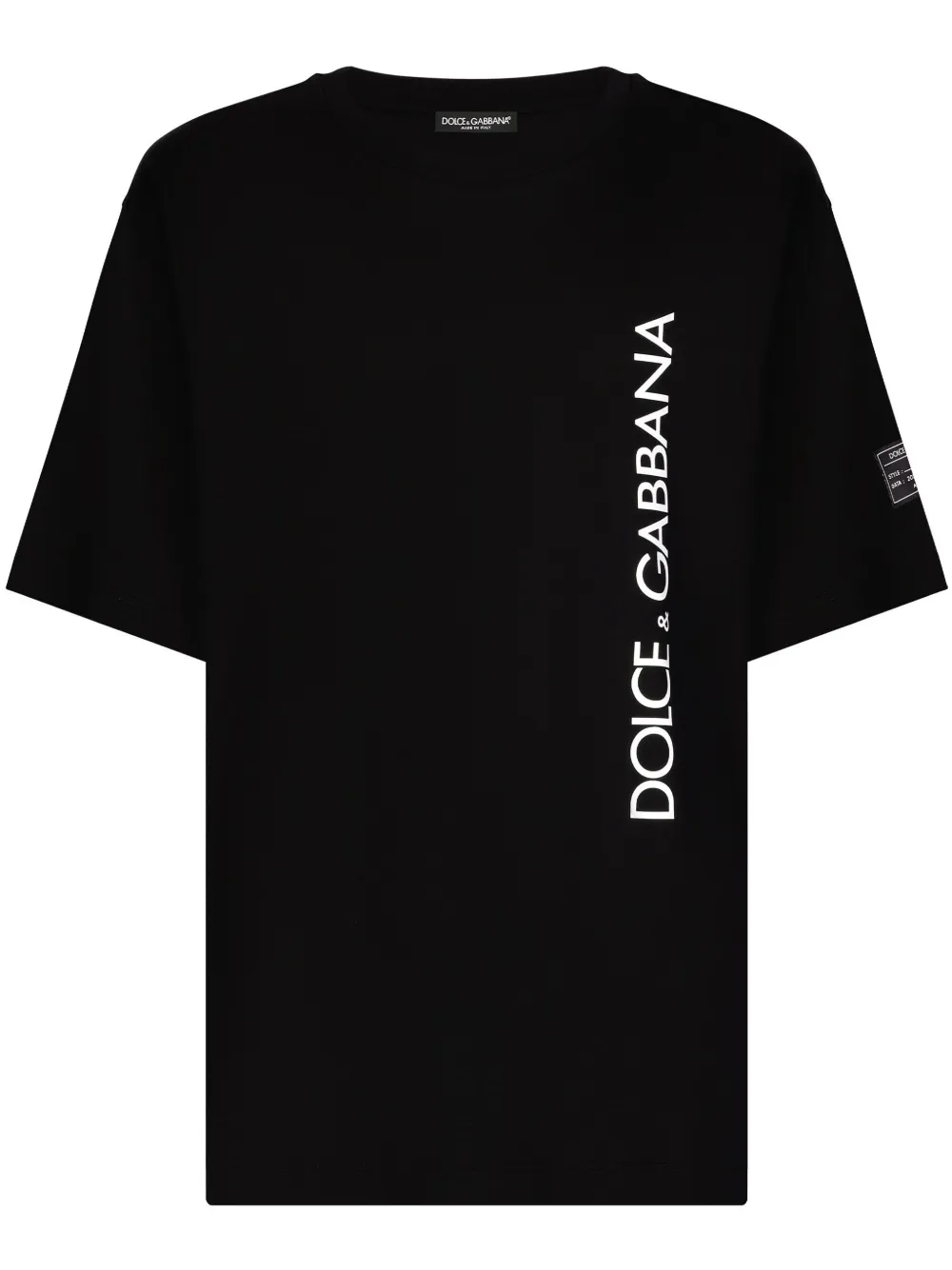 

Футболка с логотипом DOLCE & GABBANA, черный