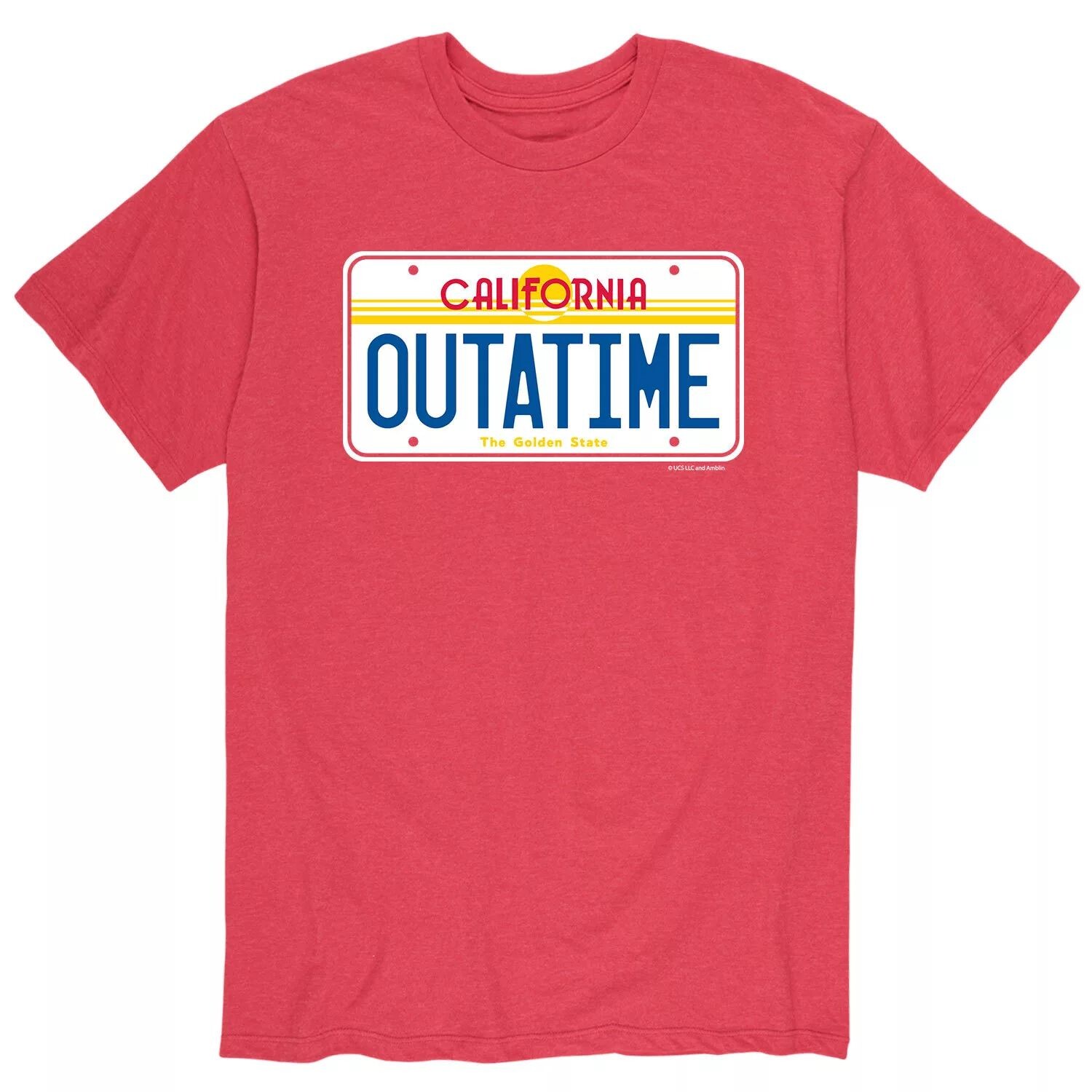 

Мужская футболка Outatime «Назад в будущее» Licensed Character