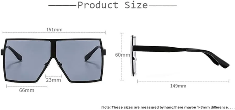 

Большие зеркальные женские солнцезащитные очки в металлической оправе, мужские винтажные солнцезащитные очки, большие очки с защитой от УФ-излучения UV400 HCPIHF, 9
