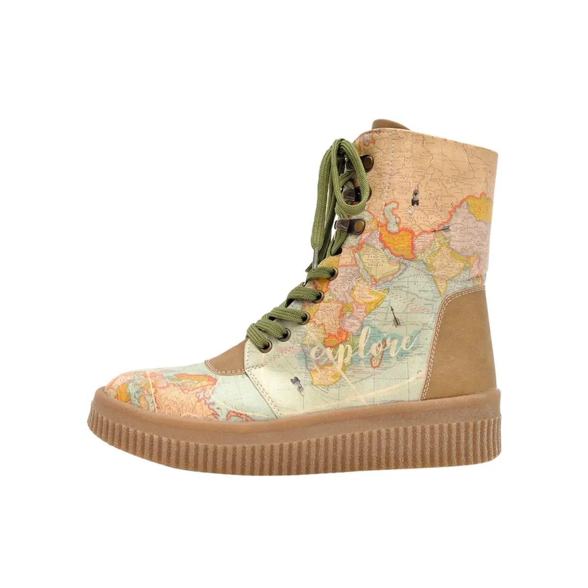 Ботинки на шнуровке DOGO "Women's Future Boots Explore 36 Women's Future Boots Vegan Dam", Vegan, синий — фото 2