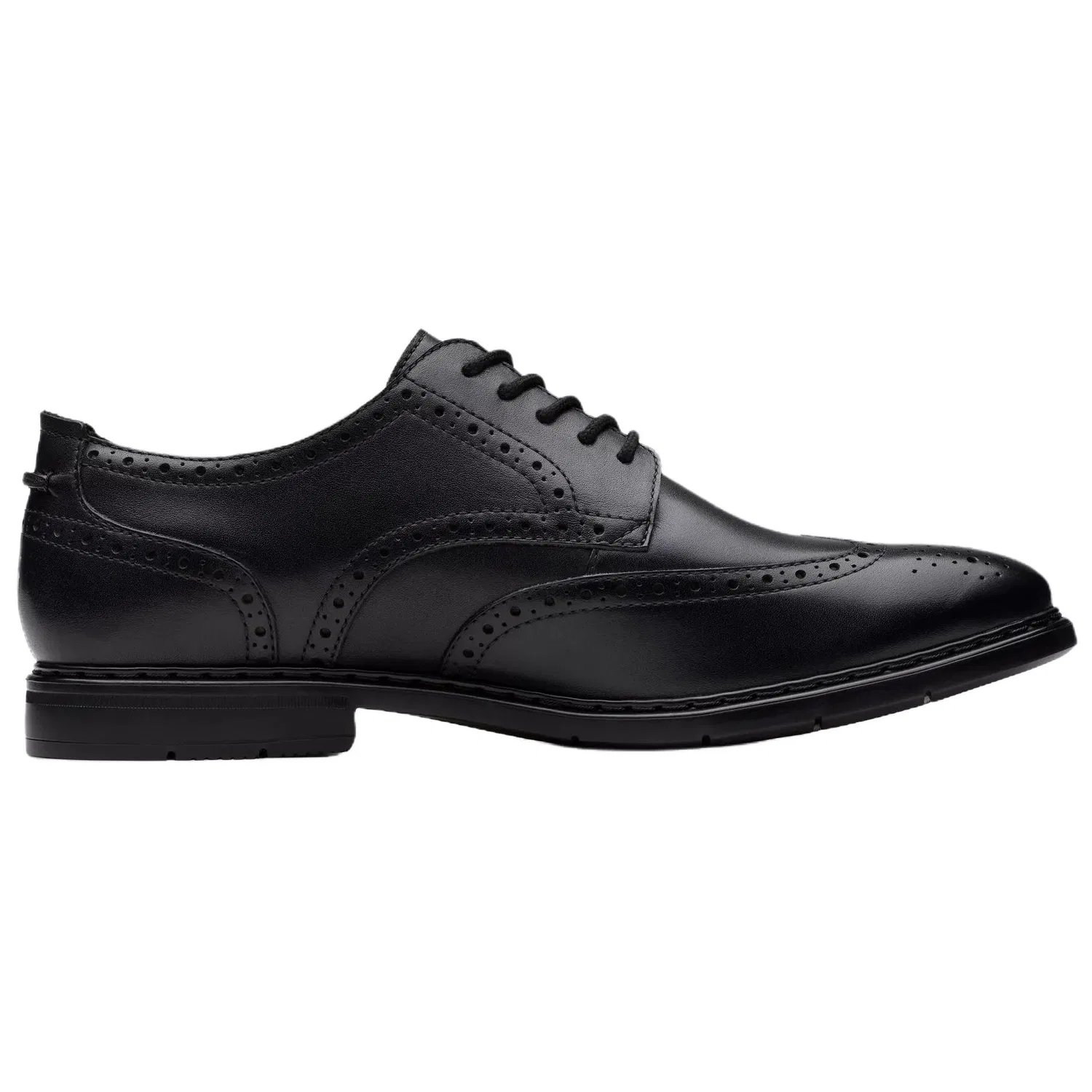 Туфли кожаные Clarks Banbury Black — фото 3