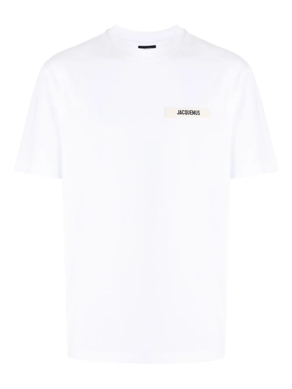 

Футболка с нашивкой-логотипом Jacquemus, белый