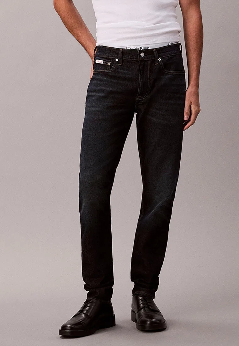 Джинсы, зауженные, Slim Tapered, Calvin Klein Jeans
