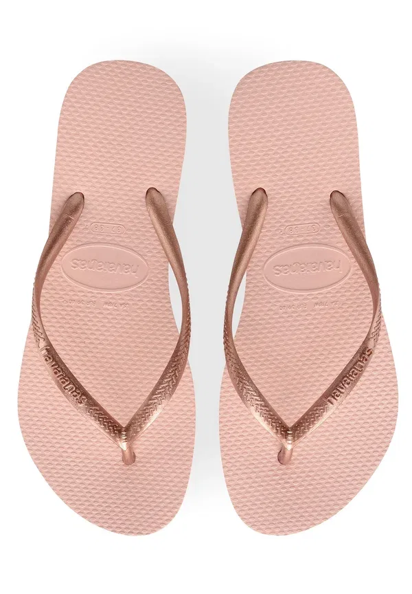 Шлепанцы Havaianas Slim, цвет балетный розовый