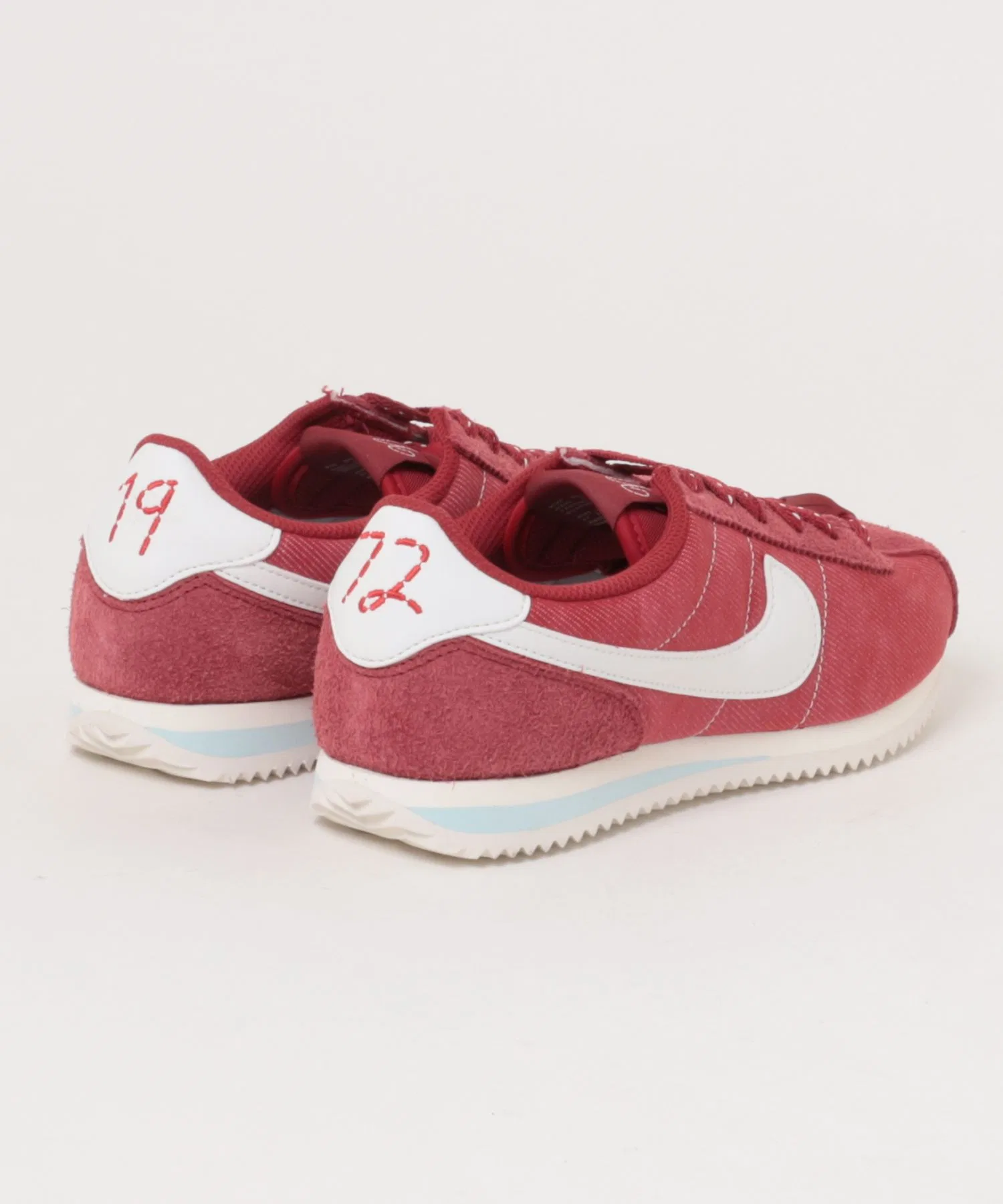 Детские кроссовки NIKE CORTEZ SE GS красные — фото 2