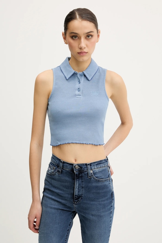 

Топ Tommy Jeans, синий
