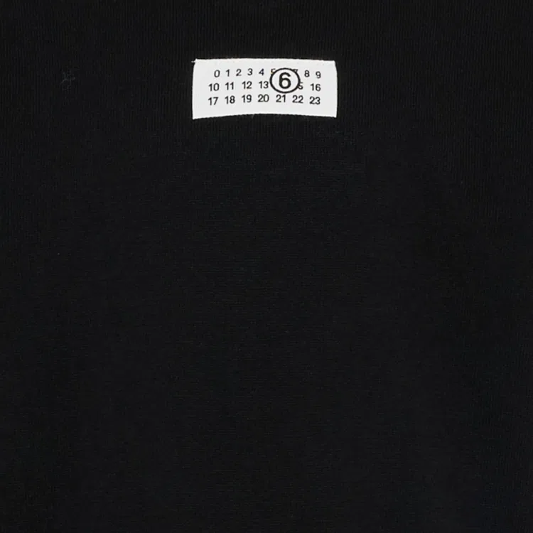 Свитер детский MM6 Maison Margiela черный — фото 4