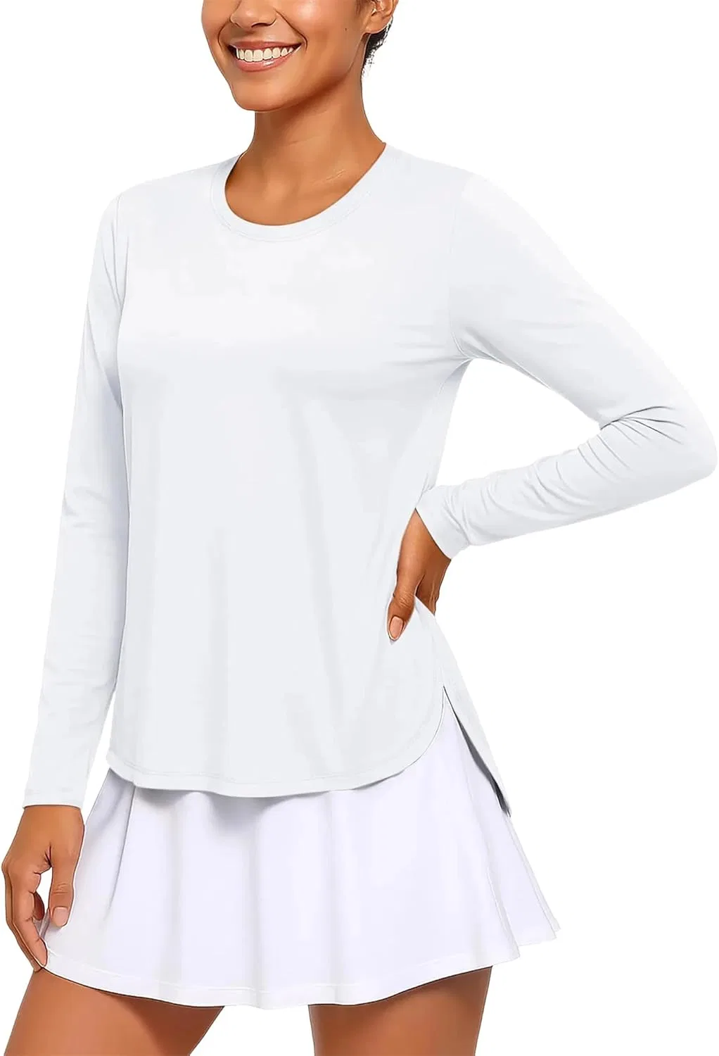 Футболка с длинным рукавом Women Long Sleeve Outdoor Tee, White