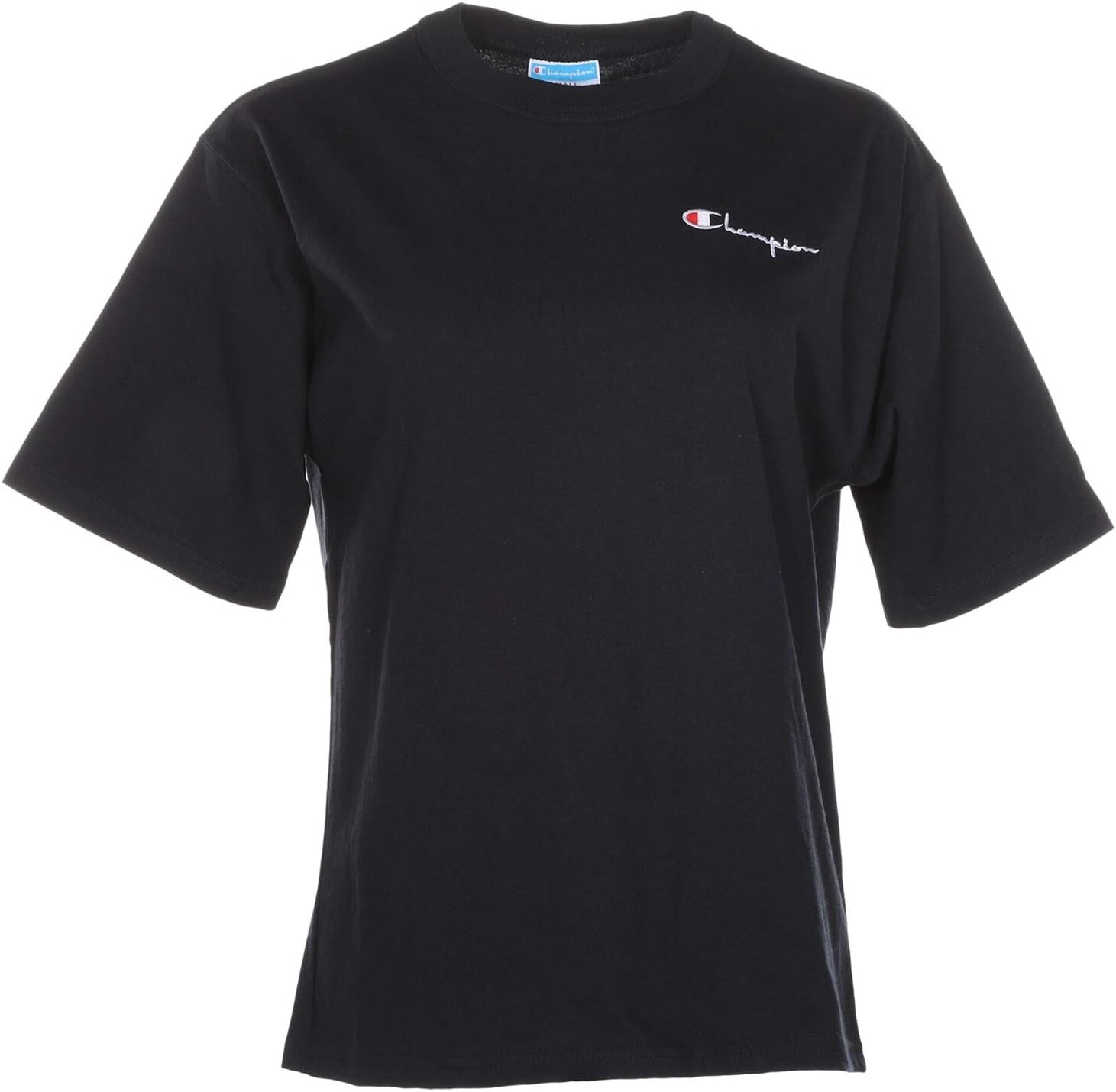 

Футболка Champion The Boyfriend Tee - Left Script, темно-синий