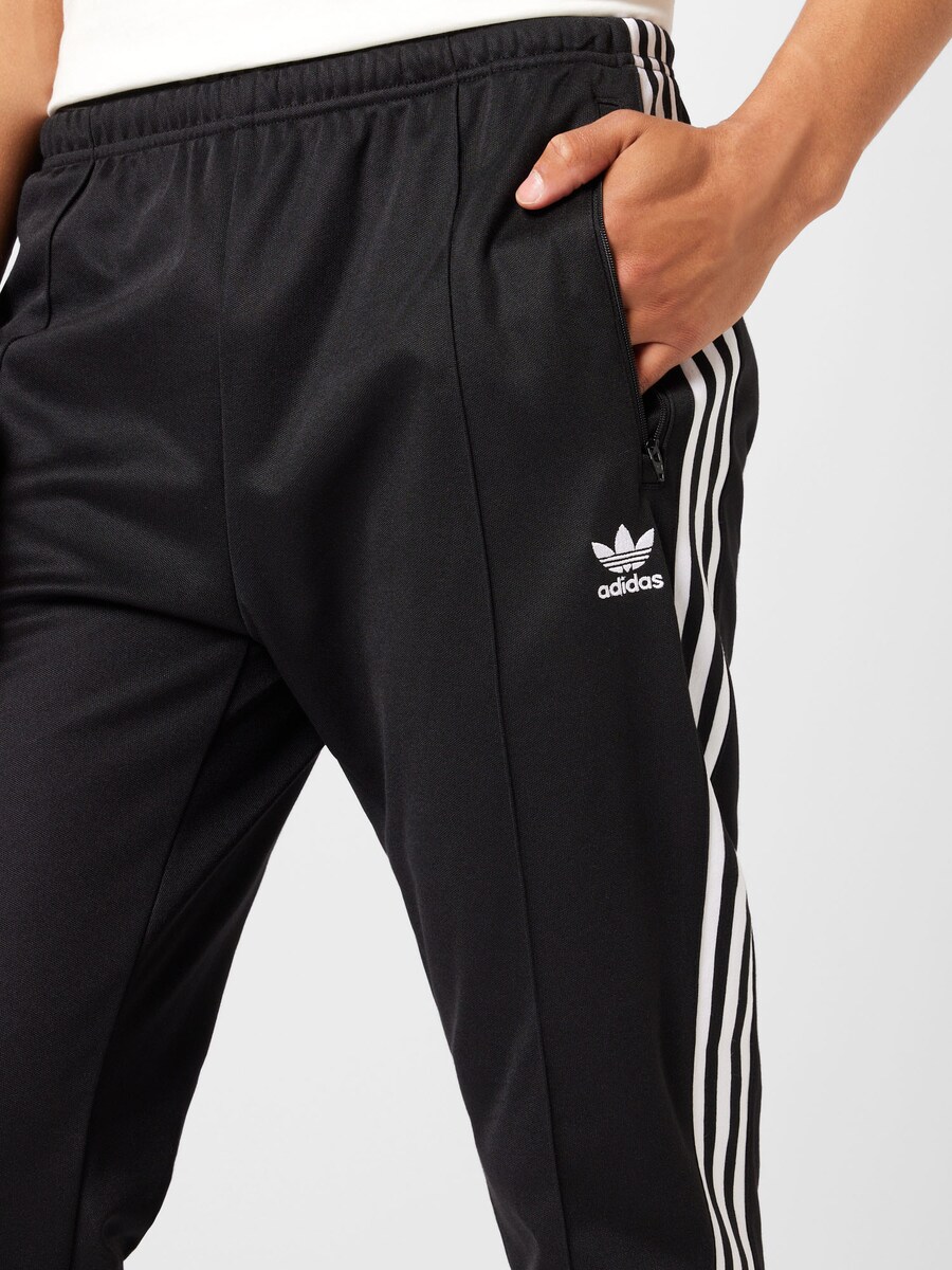 Обычные брюки ADIDAS ORIGINALS Adicolor Classics Beckenbauer, черный — фото 3