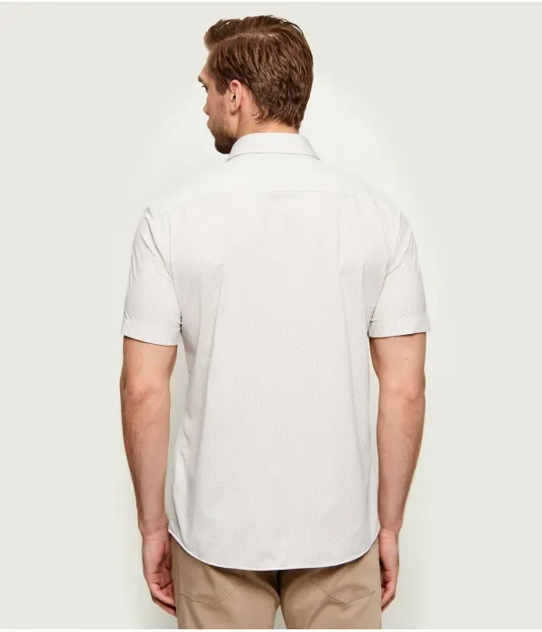 Рубашка P-ROAN-K-SH-F-262 slim fit Boss, бежевый — фото 3