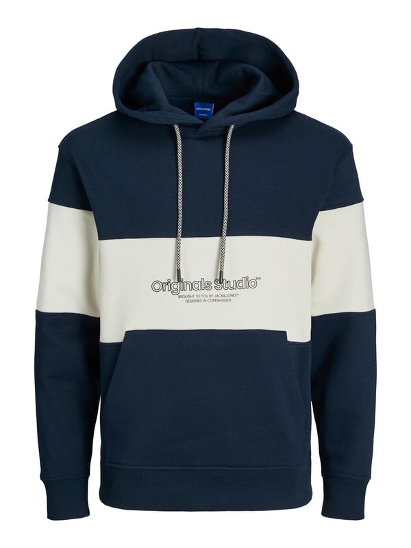 

Пуловер с капюшоном Jack & Jones, синий