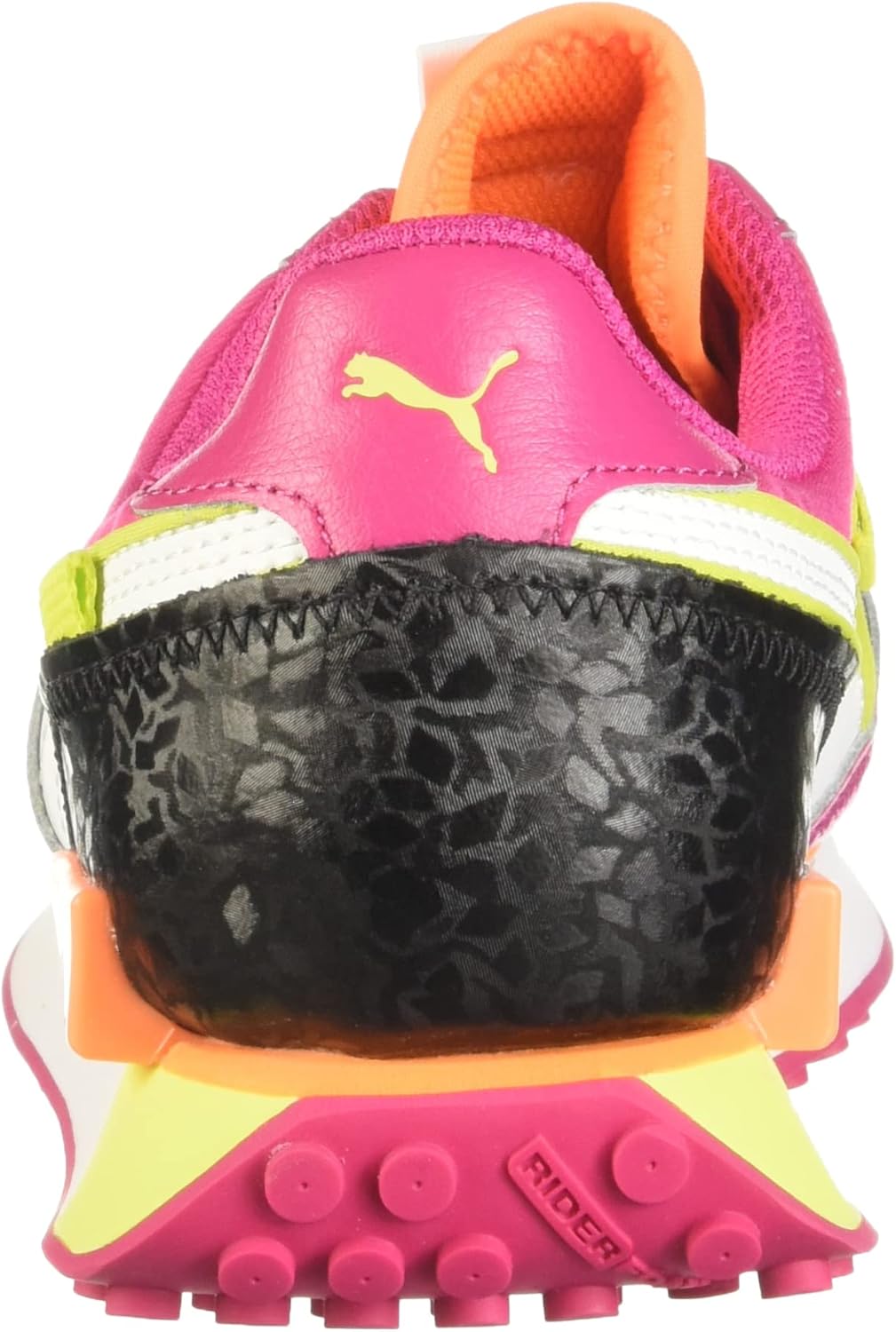 Мужские кроссовки Puma Future Rider MonoCasual, белый/черный/оранжевый/фиолетовый — фото 3