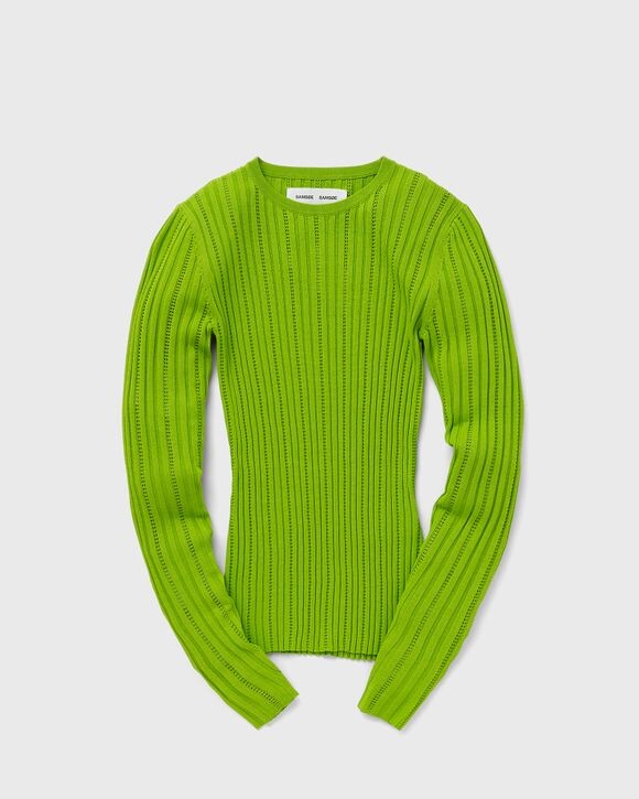 

Топ Samsøe & Samsøe Lea Crew Neck 15025, цвет macaw green