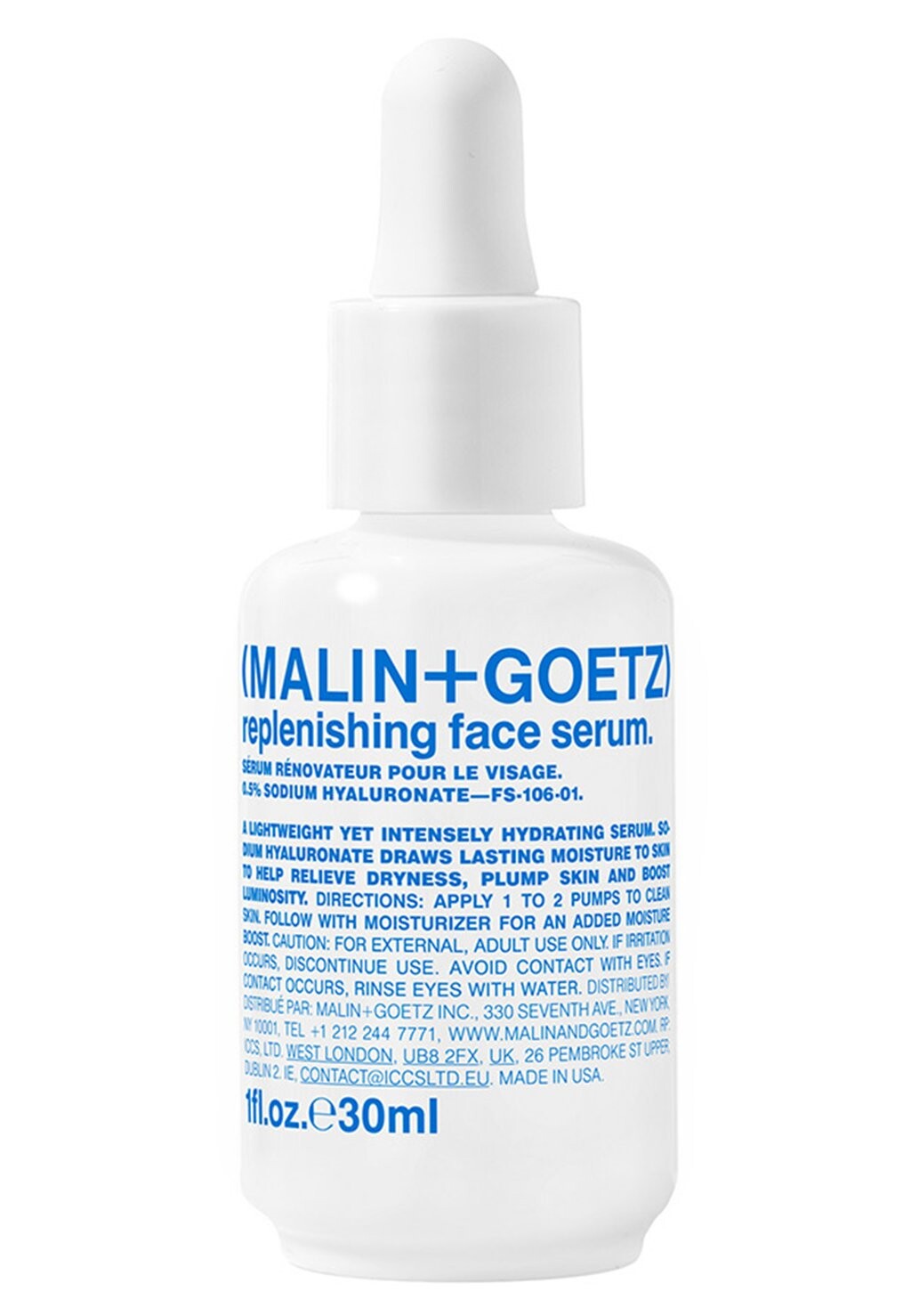 

Сыворотка GESICHTSSERUM REPLENISHING FACE SERUM MALIN+GOETZ