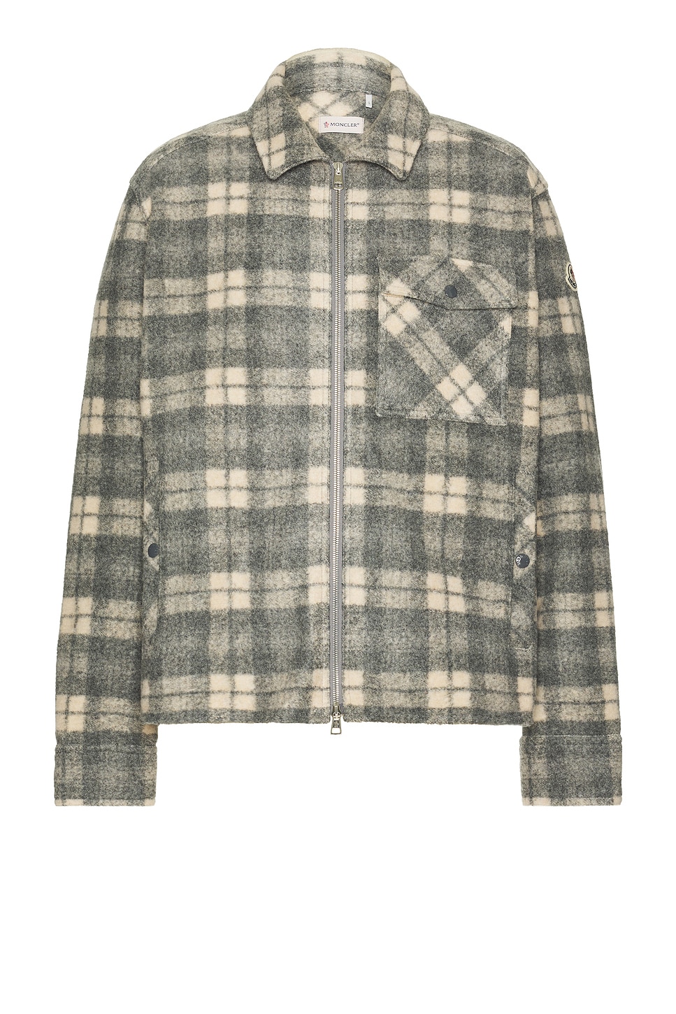 

Клетчатая рубашка Moncler, Grey