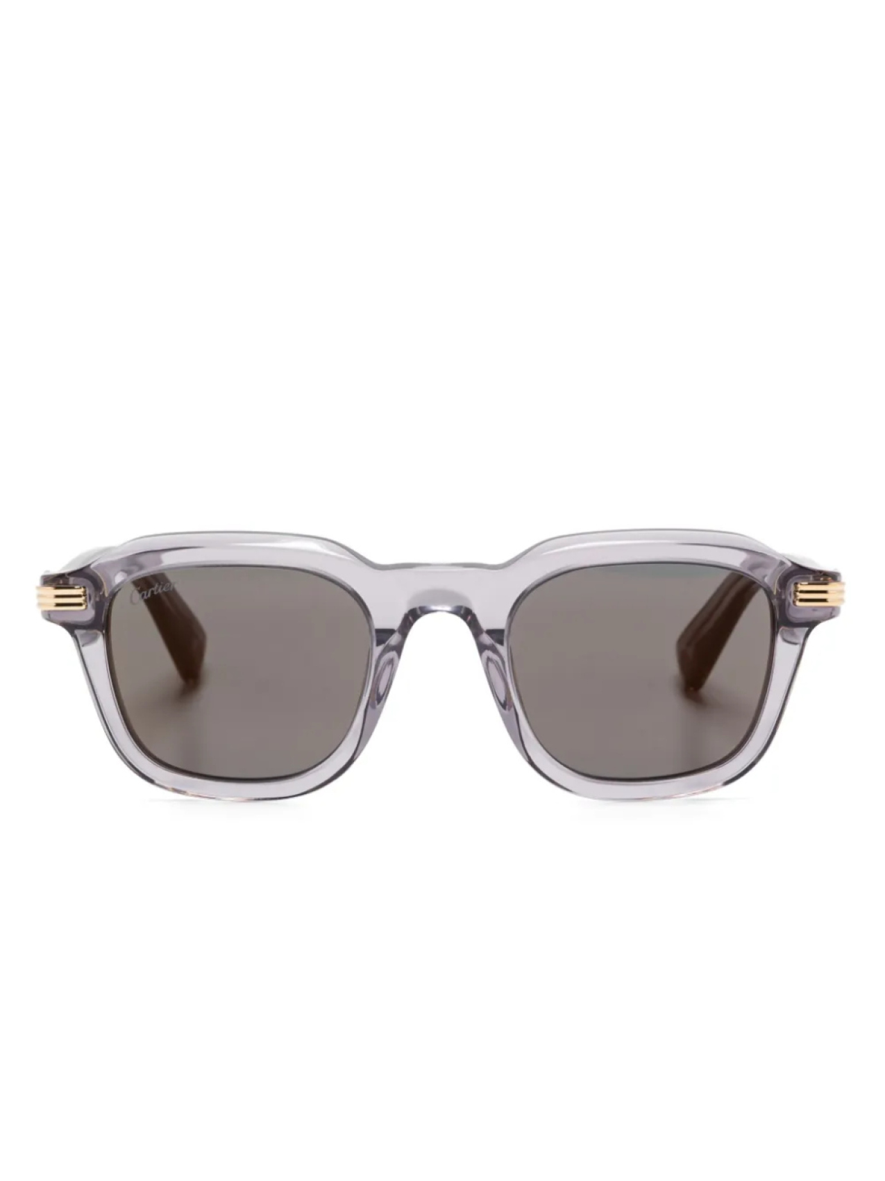 

Cartier Eyewear square-frame солнцезащитные очки, серый
