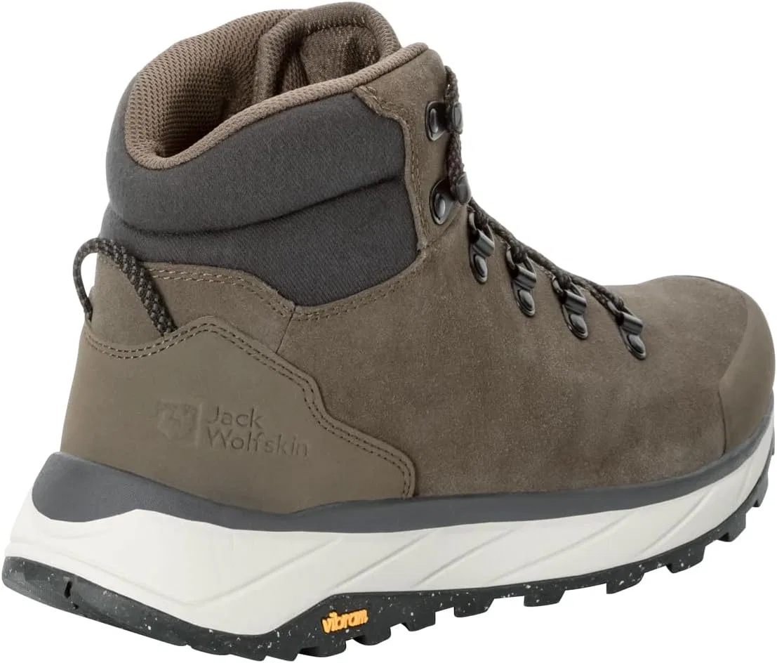 Мужские кроссовки Jack Wolfskin Terraventure Urban Mid M, Cold Coffee — фото 3
