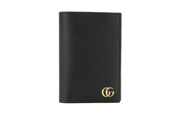 

GUCCI Кожаный картхолдер Regular Unisex Black