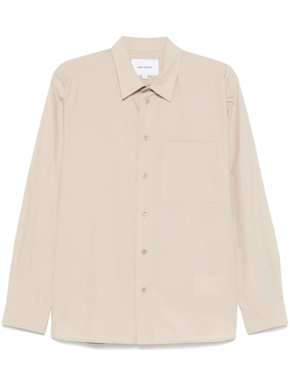 

Norse Projects рубашка Silas, нейтральный