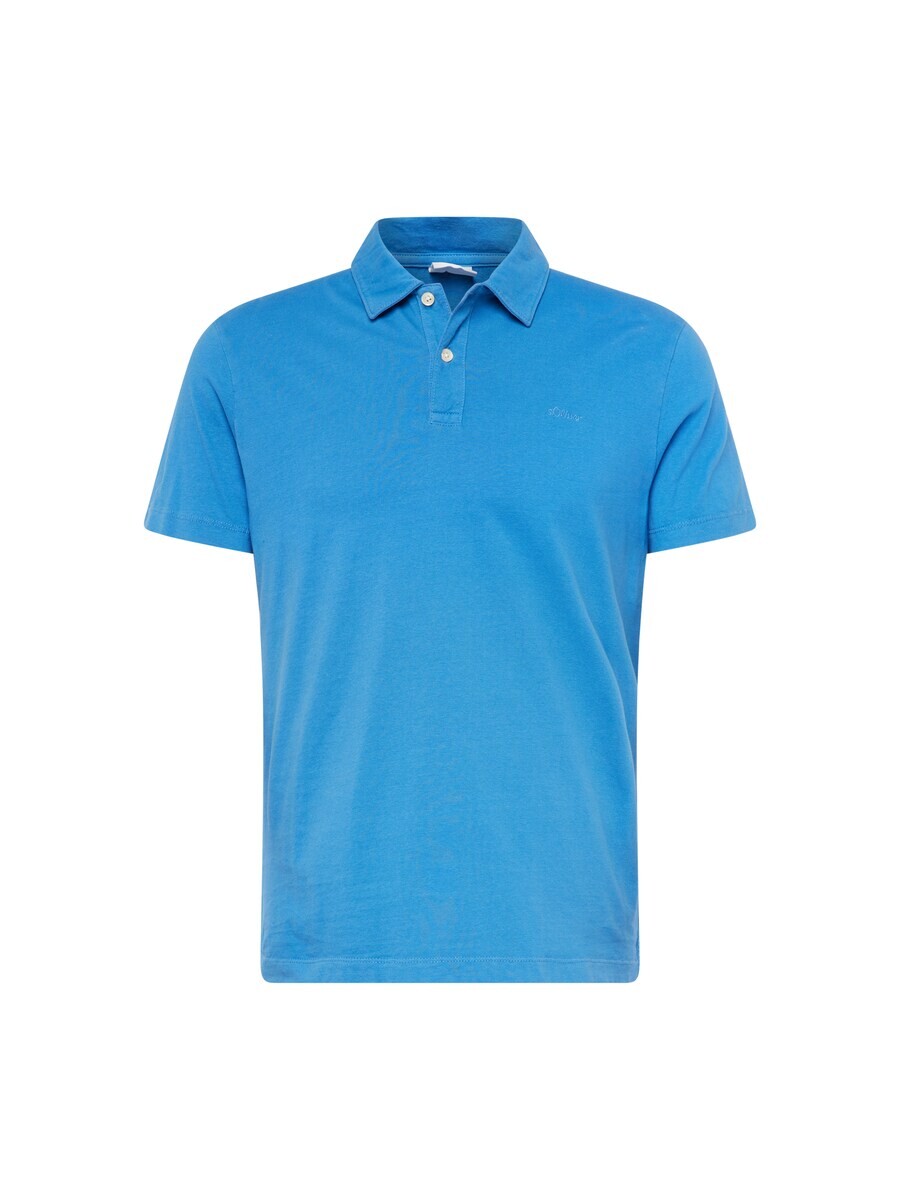 

Рубашка поло s.Oliver Shirt, лазурный