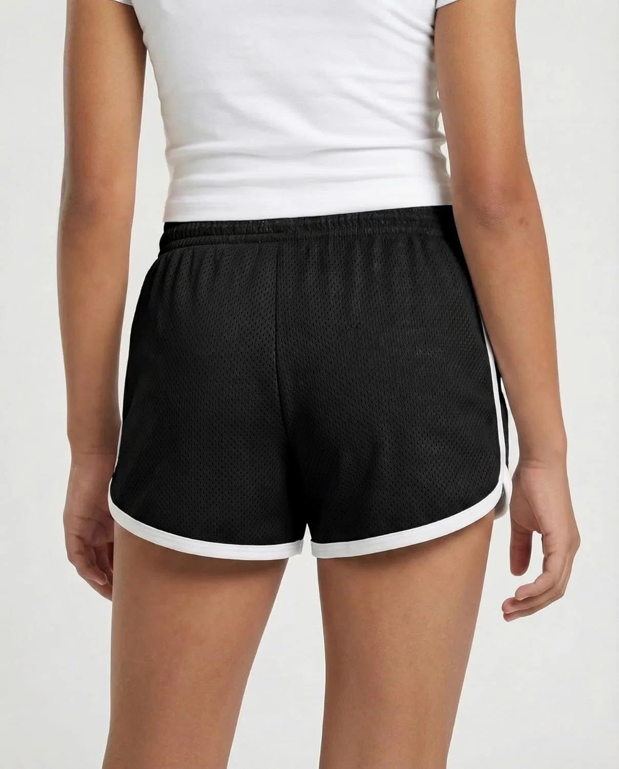 Шорты для девочек Reebok 3 Pack, Solid Black, Solid Barely Blue, Solid Festival Bloom — фото 4
