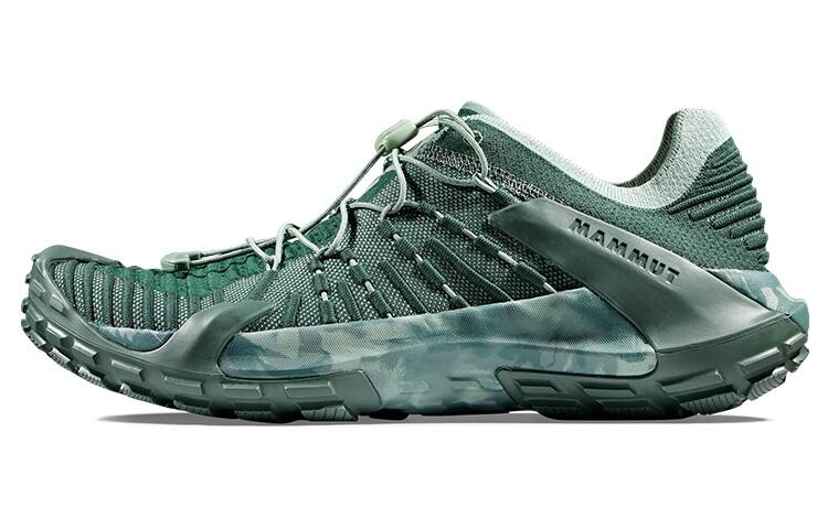 

Мужские кроссовки Hueco Hiking Shoes с низким верхом, изумрудно-зеленого цвета, цвет блокирующий Mammut