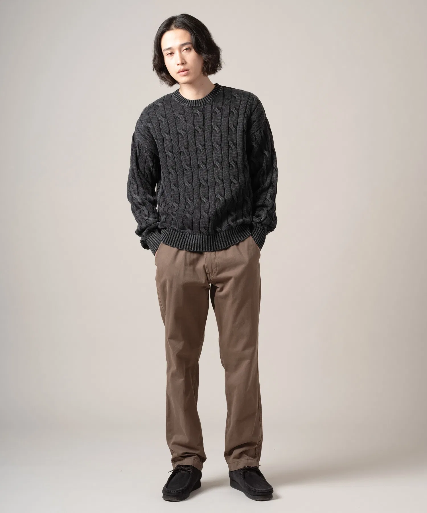 Свитер Levi's Carmel Cable Crew — фото 4