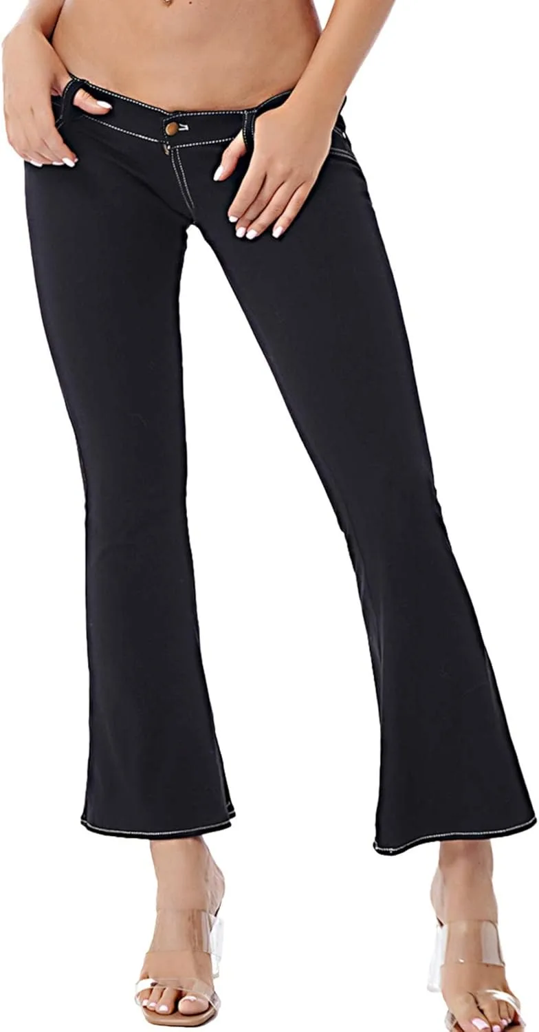 

Moily женские джинсы с низкой посадкой и расклешенным силуэтом