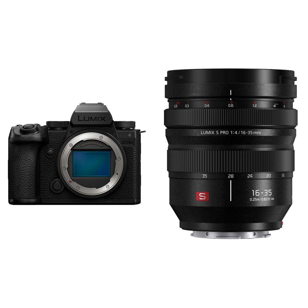 

Беззеркальная камера Panasonic Lumix S5 IIX Mirrorless Camera with 16-35mm f/4 Lens