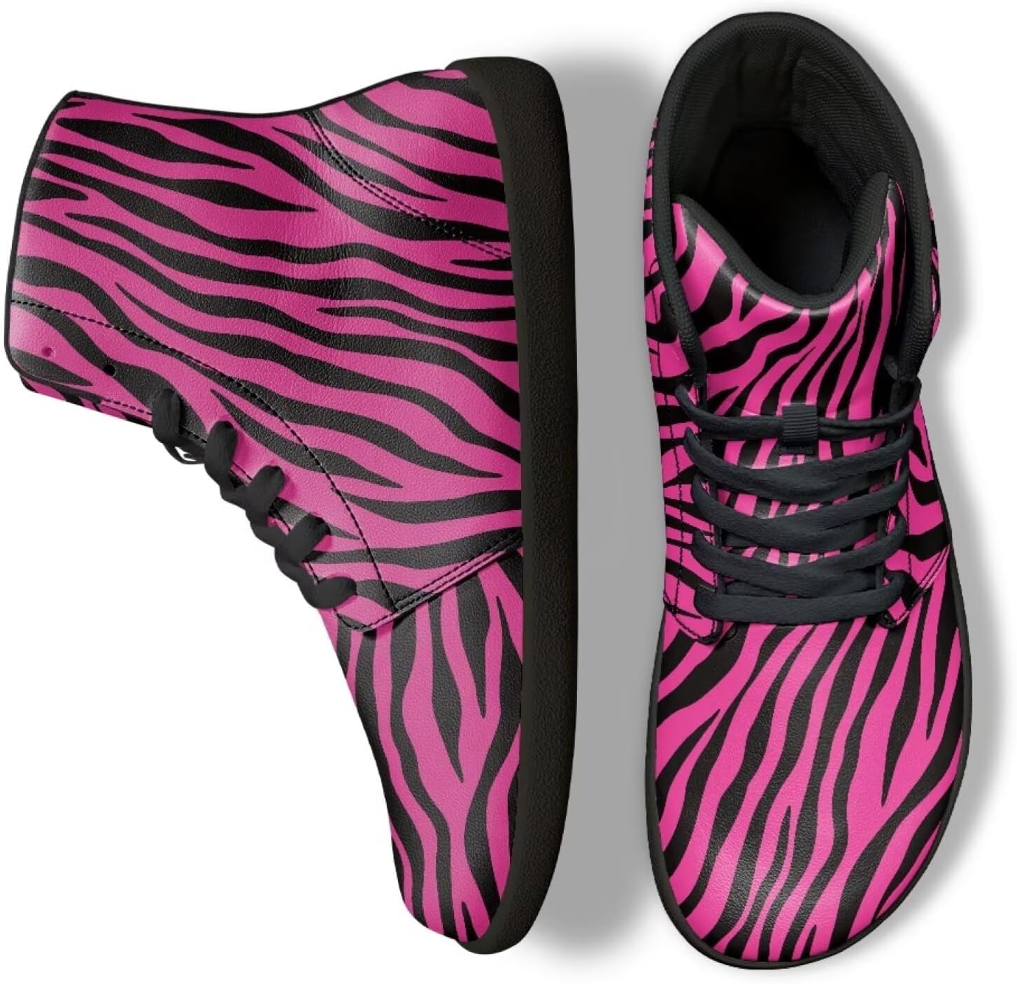 

Кроссовки Jeiento с животным принтом, высокие, без шнуровки, для тенниса, удобные, спортивные, для фитнеса и бега, мужские, розовый