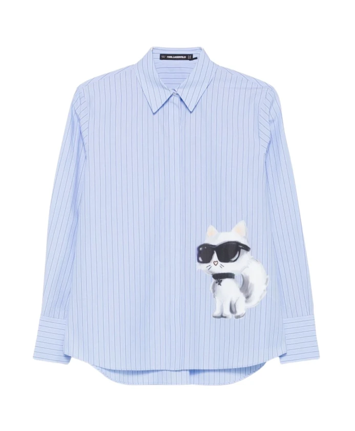 

Рубашка Karl Lagerfeld, синий