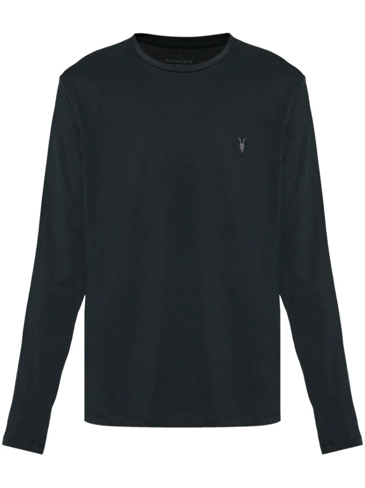 

Футболка с вышитым логотипом AllSaints, черный