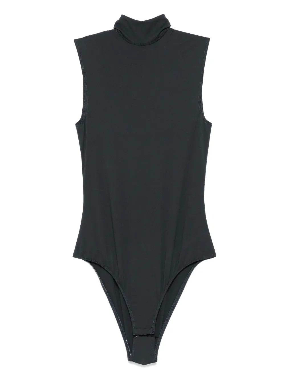 

Боди без рукавов с высоким воротником Nanushka, синий