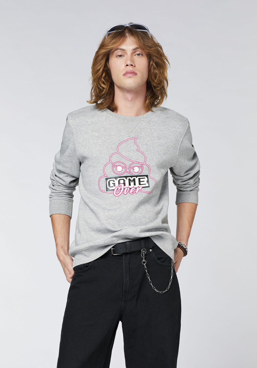 

Толстовка emoji Sweater, серый