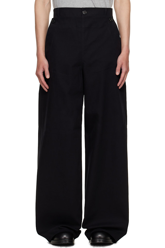 

Матросские брюки Dries Van Noten, черный