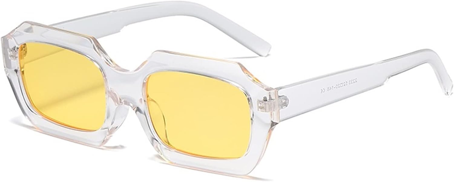 

Солнцезащитные очки XINXIN в стиле ретро, ​​квадратной формы, конфетных цветов, для мужчин и женщин, для уличной фотосъемки, отдыха на природе (Цвет: G, Размер: Средний), G