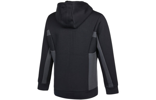 Куртка adidas St Kn Spcr Jkt Contrasting Colors Pocket Knit Sports hooded Logo Jacket Black, черный — фото 2